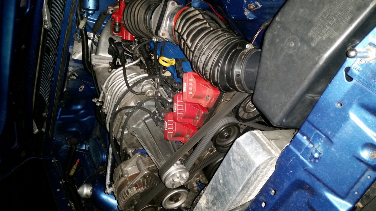 Really needs a coat of paint like N/A motor was