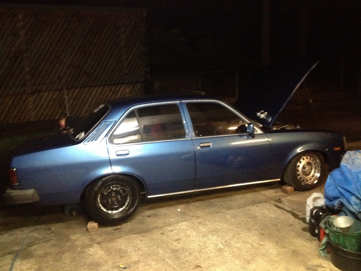 Some fun one night on old axles
