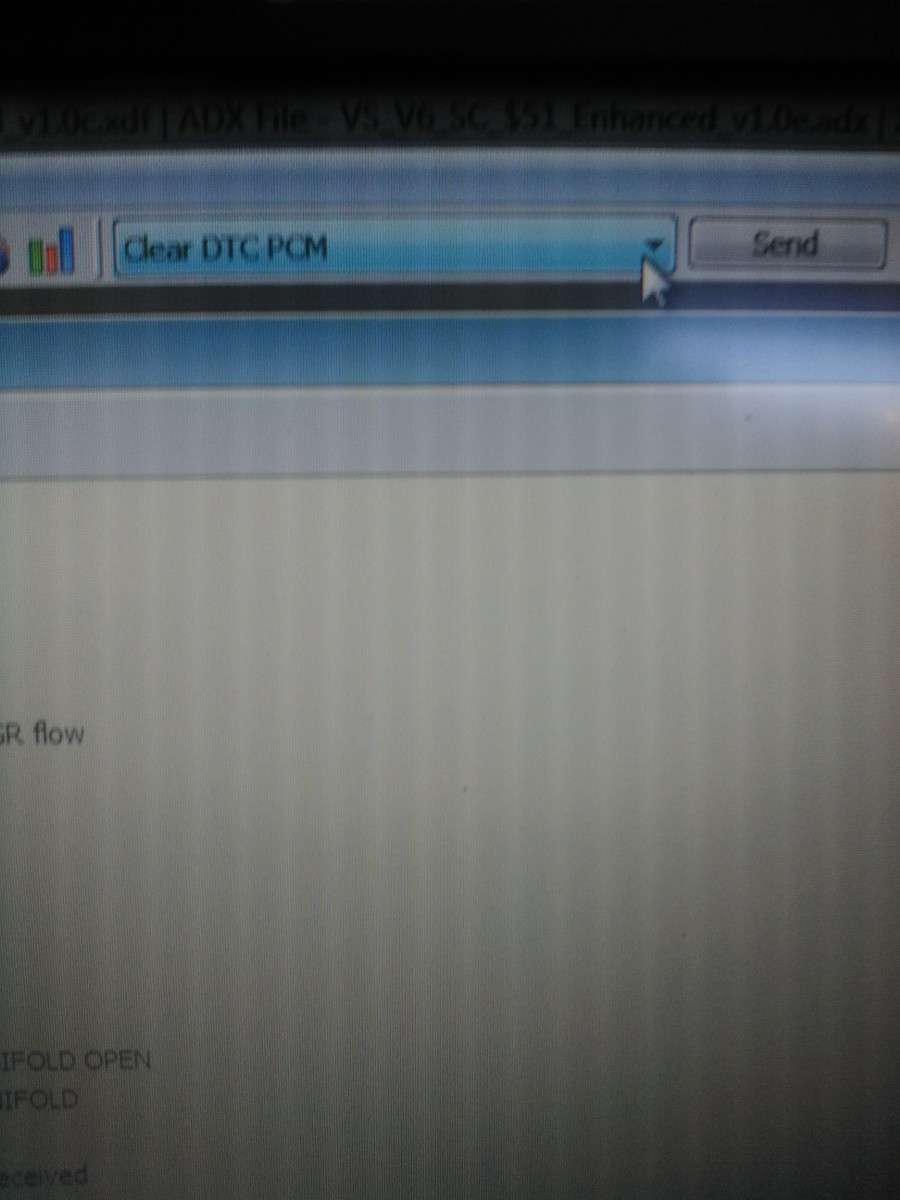 This should be showing now click on and select Clear DTC PCM