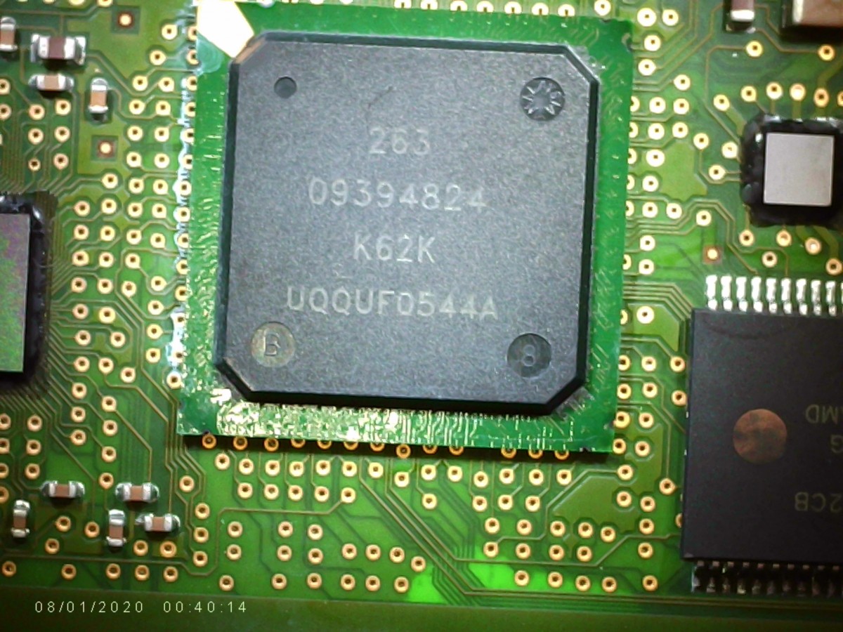 The chip before I stripped it to it's core