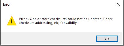Checksum Error.JPG