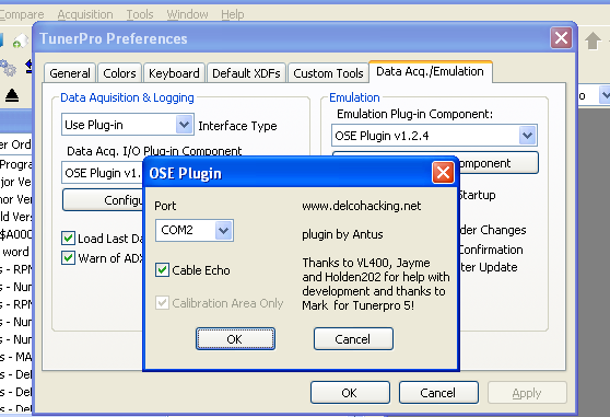 TP5 Echo Setting