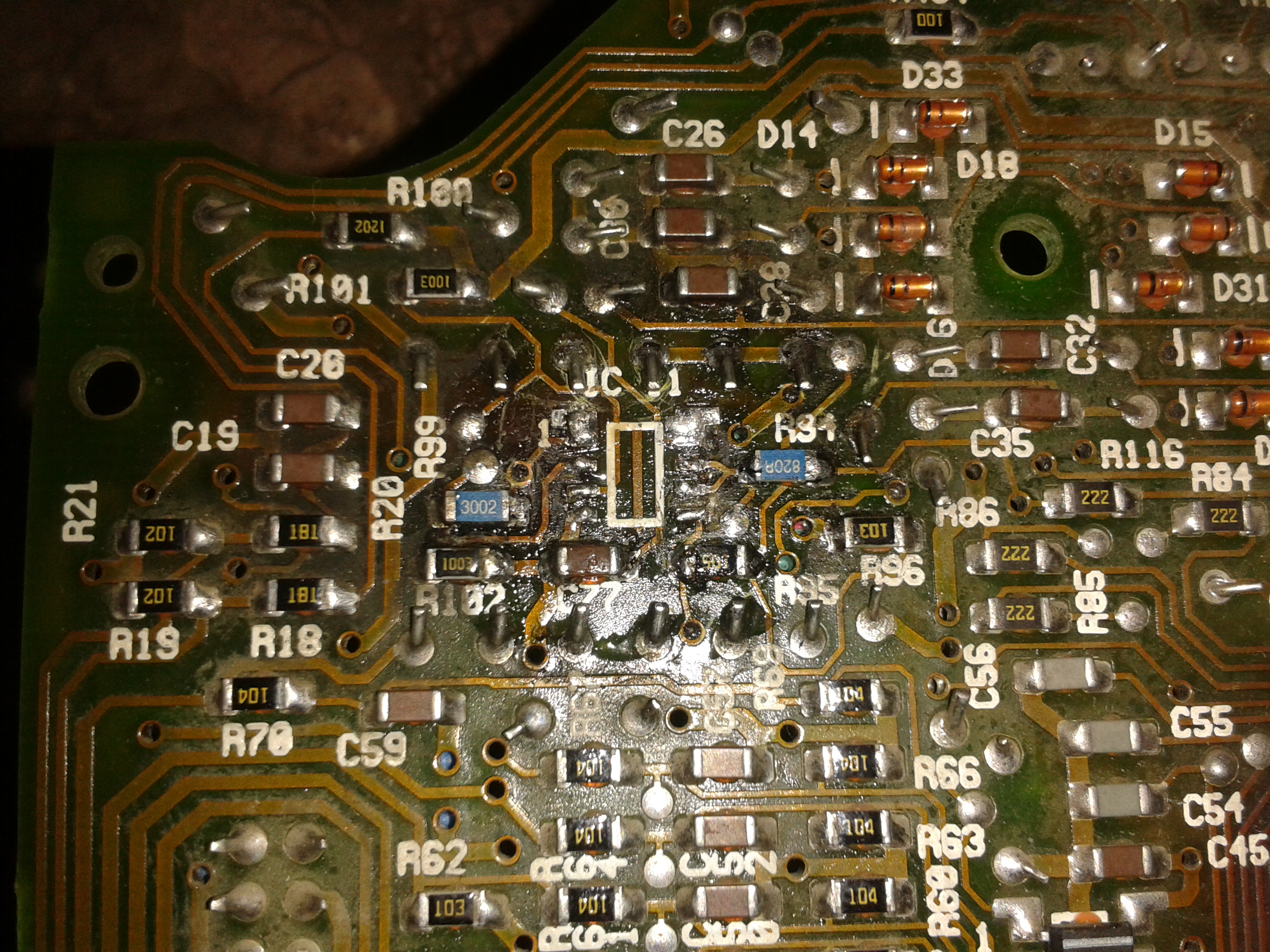 IC11  8pin SOIC kf9658ki removed