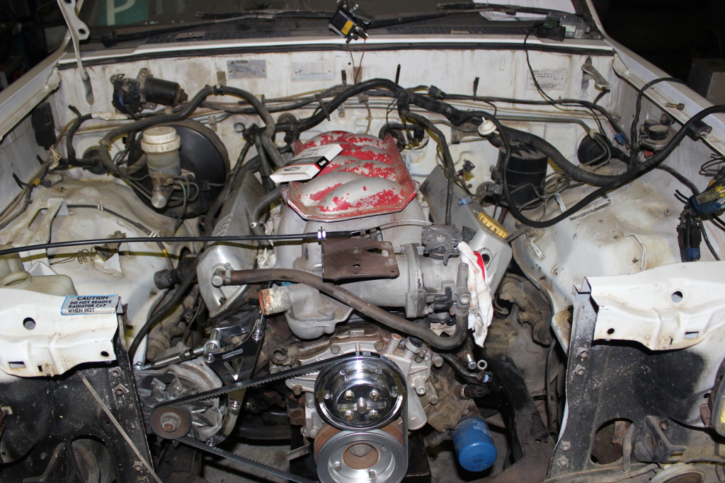 Engine is in a permanent position.